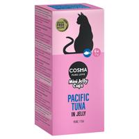 6x25g Cosma Mini Jelly Cups csendes-óceáni tonhal macskasnack 5+1 ingyen