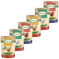 6x300g Lukullus kutyatáp frissentartó tasakban vegyes próbacsomag