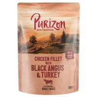 6x300g PurizonA Adult nedves kutyatáp 15% kedvezménnyel - Black Angus