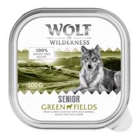 6x300g Wolf of Wilderness Senior Green Fields bárány és csirke nedves kutyatáp