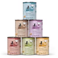 6x380g catz finefood Ragout nedves macskatáp Vegyes csomag (6 változattal)