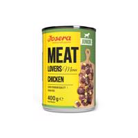6x400g Josera Meat Lovers Junior Menu csirke nedves kutyatáp