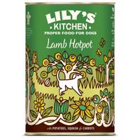 6x400g Lily's Kitchen Dinner nedves kutyatáp - Bárány burgonyával, sütőtökkel & sárgarépával