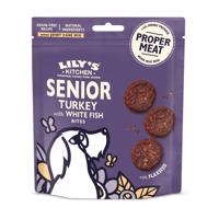 70g Lily's Kitchen Senior Bites pulyka & fehér hal kutyasnack
