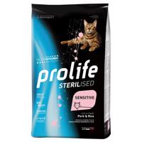 7kg Macska Sensitive sterilizált sertéshús és rizs Prolife