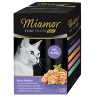 8x50g Miamor finom filék Feine Auslese mini tasakos nedves macskatáp