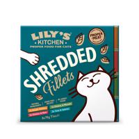 8x70g Lily's Kitchen Shredded Fillets macskáknak nedves macskatáp - Vegyes csomag (4 fajta)