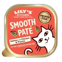8x85g Lily's Kitchen Smooth Paté Selection macskáknak nedves macskatáp - Lazac & csirke