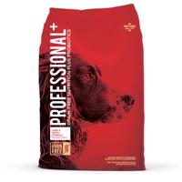 Gazdaságos csoma 2x 12,7kg Professional+ Adult gabonamentes bárány & lencse száraz kutyatáp