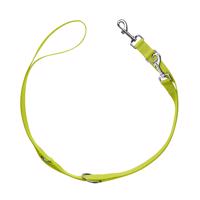 HUNTER London állítható póráz kutyáknak, limezöld, H 200 cm, Sz 10 mm