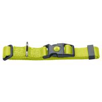HUNTER London kutyanyakörv, limezöld, Vario Plus L: 34 - 56 cm nyakkörfogat, 20 mm széles