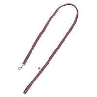 Nomad Tales Calma hámhoz illő póráz kutyáknak, (burgundi vörös) 120 cm hosszú, 15 mm széles