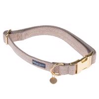 Nomad Tales Calma nyakörv kutyáknak, sand (homoszín)- M méret: 34 - 55 cm nyakerület, Sz 20 mm