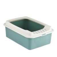 Rotho MyPet Eco Bonnie alomtálca, M macskáknak - Zöld / fehér
