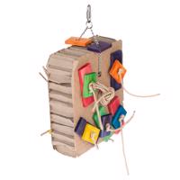 TIAKI Shreddy Karton madárjáték 15x8x23cm