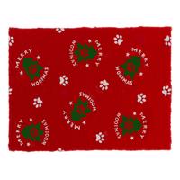 Vetbed® Merry Woofmas kutyatakaró - H 100 x Sz 75 cm